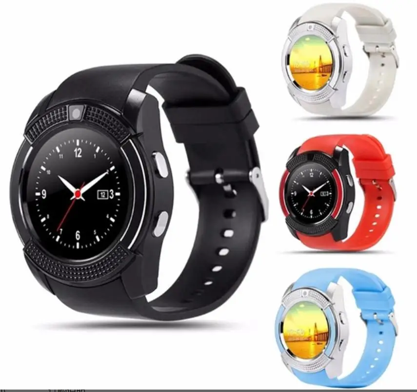 

Smart watch V8 with SIM card phone function Bluetooth TF camera Bluetooth call sports watch GPS positioning