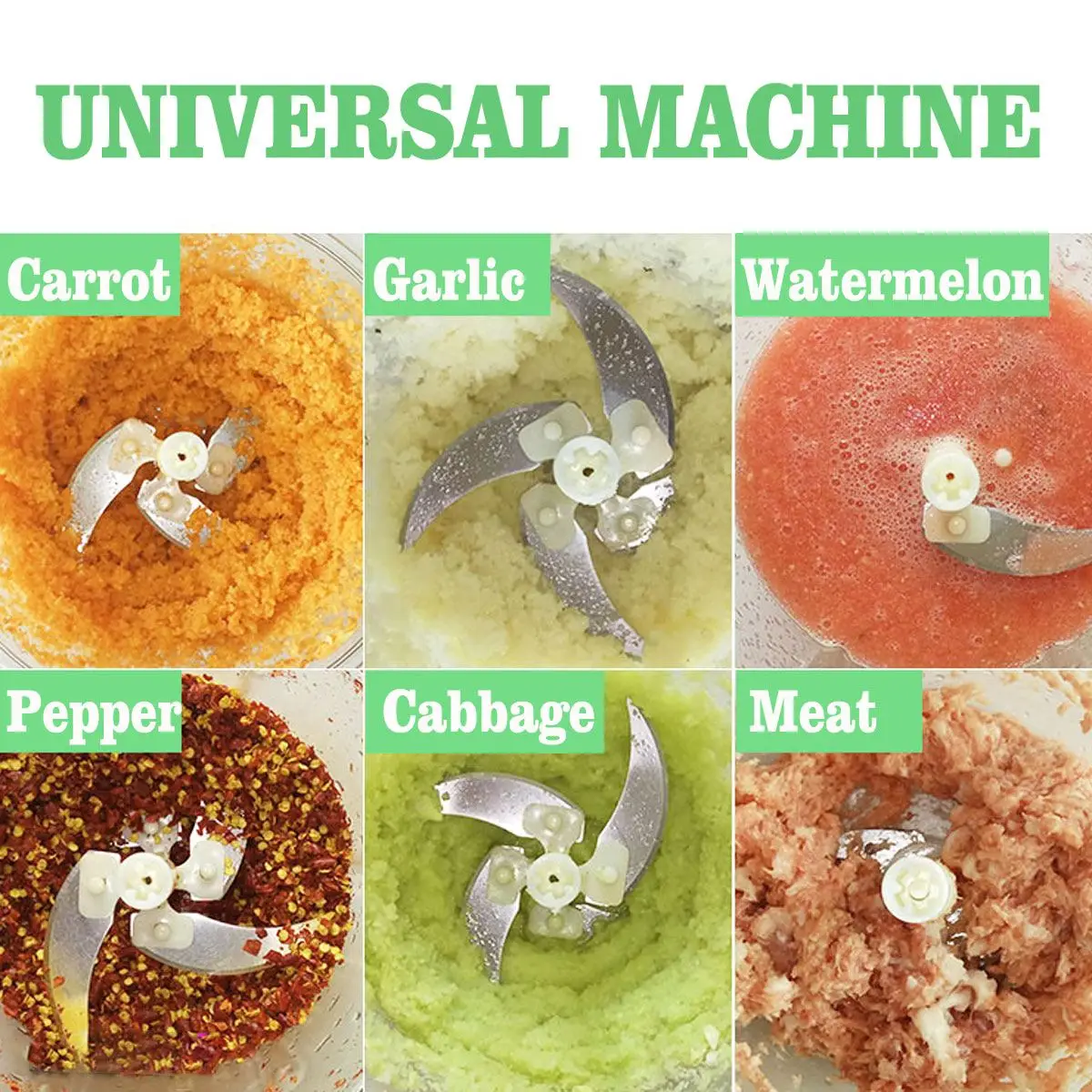 

Electric Grinder 2L 220V Multifunction High Speed Vegetable Fruit Meat Grinder Twist Shredder Manual Chopper Garlic Cutter