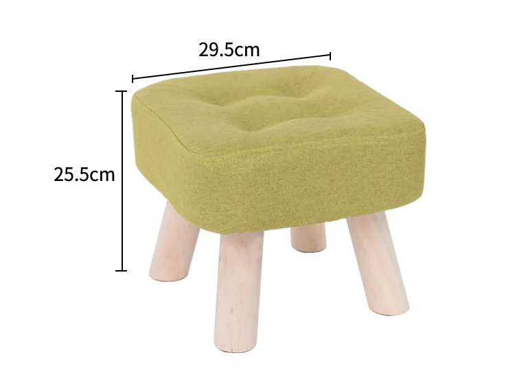 26 см деревянная модная семейная гостиная диван табурет скамейка креативная