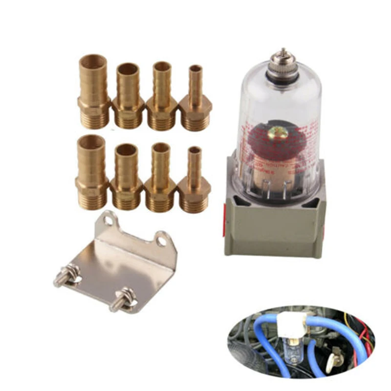 4в1 мини моторный масляный сепаратор резервуар Baffled фильтры бака для Honda