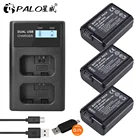 Аккумулятор и зарядное устройство NP-FW50 NP FW50 FW50, с двойным USB дисплеем, 2000 мАч, для Sony Alpha a6500, a6300, a6000, a5000, a3000, NEX-3, a7R