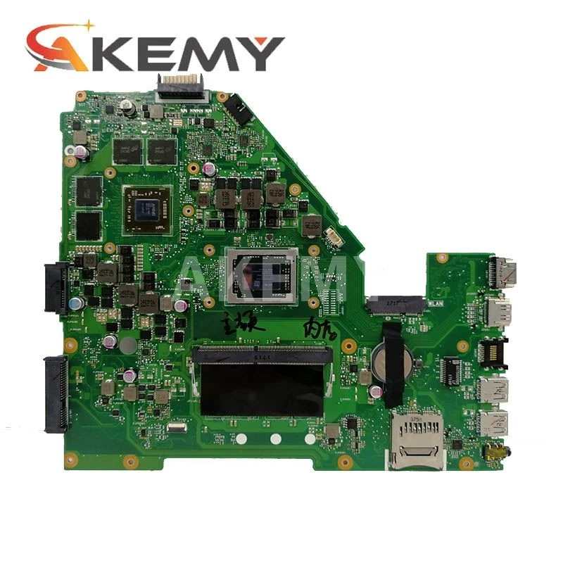 for asus x550ik x550iu x550i laptop motherboard mainboard w fx 9830 cpu 8gb ram v2gb free global shipping
