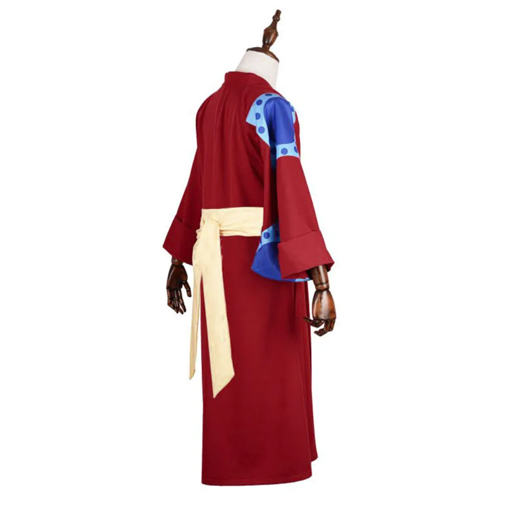 

Red Kimono Anime One Monkey Luffy Piece Cosplay Costume