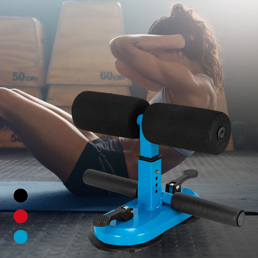 Sit Up Bar Floor Assistant Abdominal Exercise Stand Ankle Support Trainer Workout Equipment for Home Gym Fitness Travel Gear | Спорт и