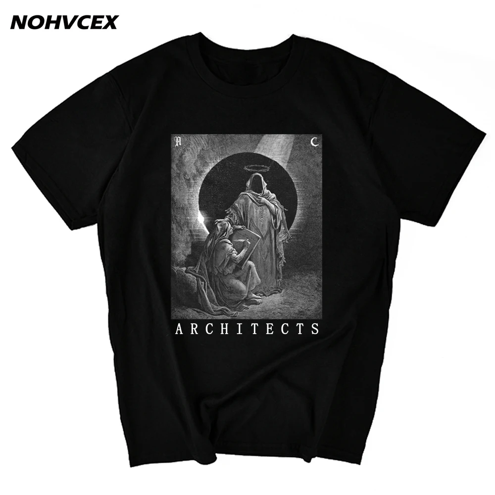 Футболка с коротким рукавом для мужчин и женщин группы Architects|architects band|t-shirt