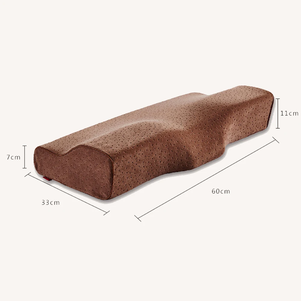 50*30 см Memory Foam постельные принадлежности защитная подушка для шеи медленный отскок Подушка-бабочка здоровье затылочный шейный