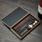 Ремешок для часов Tissot Seiko из телячьей натуральной кожи, браслет для наручных часов с крокодиловой текстурой, 18 мм 19 мм 20 мм 21 мм 22 мм 24 мм