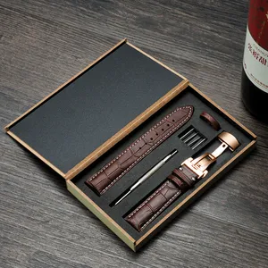 Ремешок для часов Tissot Seiko из телячьей натуральной кожи, браслет для наручных часов с крокодиловой текстурой, 18 мм 19 мм 20 мм 21 мм 22 мм 24 мм