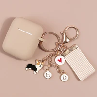 cute dog rabbit animal decoration case for apple airpods 1 2 earphone case accessories box wireless headset bag cover