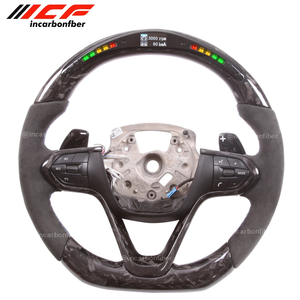 

Carbon Fiber LED Steering Wheel for BMW i8