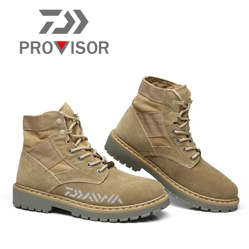 2020 Толстая теплая Рыбацкая обувь для улицы зимняя мужская Daiwa альпинистская