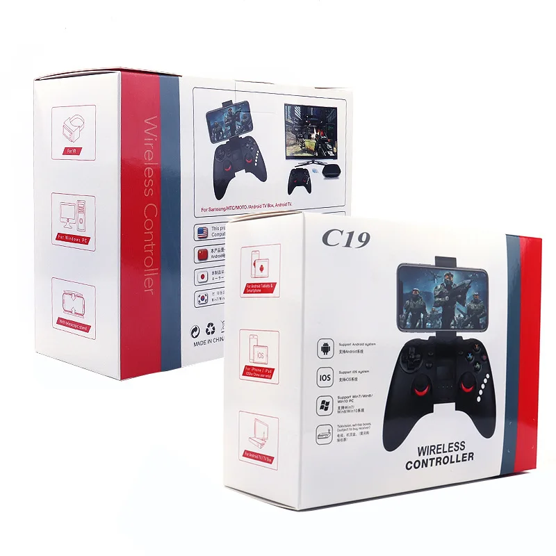 Нейтральный апгрейд C19 Bluetooth 4,0 непосредственно играть в PUBG геймпад, чтобы есть куриный артефакт