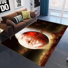 Абстрактный Дизайн 3D печать мягкий ковер для детской комнаты