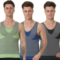 body shaper for men short sleeve gynecomastis control seamless shaperwear gym body shaper workout undershirt