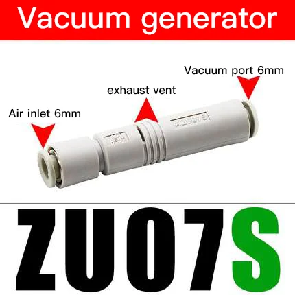 

Пневматический вакуумный генератор ZU Tube для патронов SMC