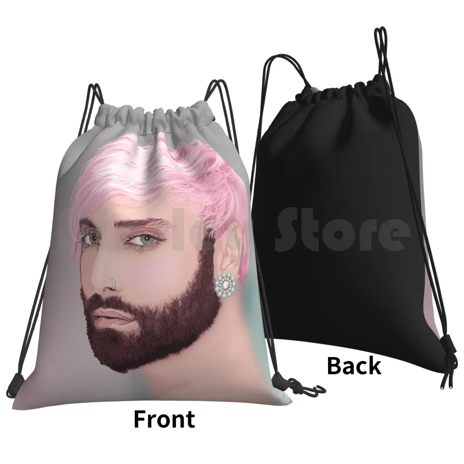 Рюкзак на шнурке Lovemachine 1 сумка для верховой езды скалолазания спортзала Conchita Wurst