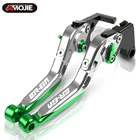 Складная Выдвижная мотоцикла тормозной рычаг сцепления аксессуары для KAWASAK ER6N ER-6N ER-6f 2009 2010 2011 2012 2013 2014 2015 2016 2017