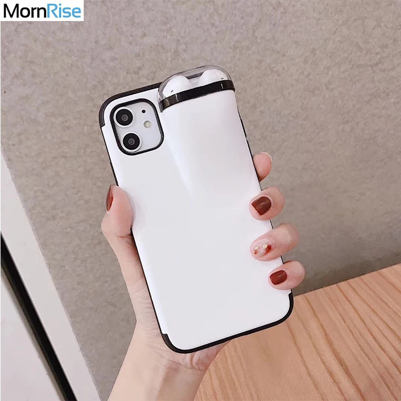 Новый модный защитный чехол для iPhone 11 Airpods с базой наушников симпатичная задняя