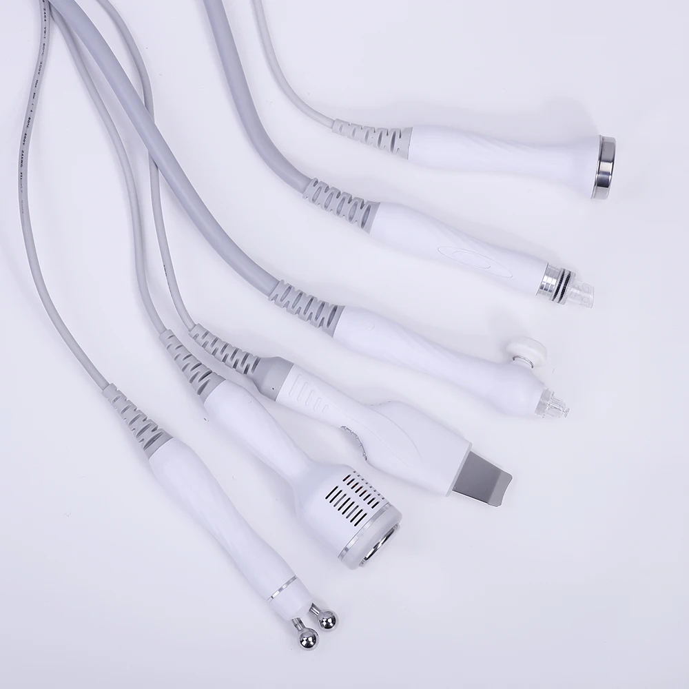 Новейший 6 в 1 H2O2 водный кислородный фильтр для очищения кожи машина дермабразии