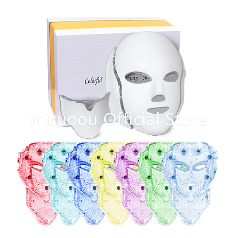 

Best selling beauty led facial mask prevent pimples and fade pox