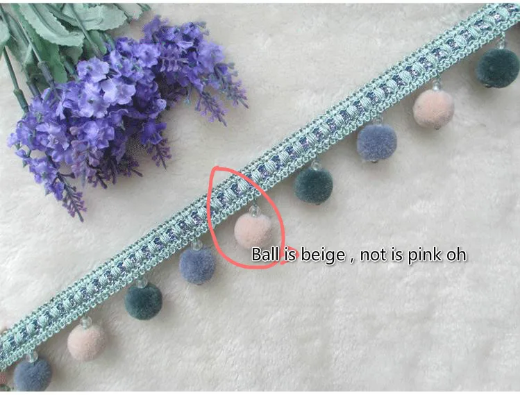 3 ярда/Лот кружевная бахрома с кисточками занавеска для дивана аксессуары