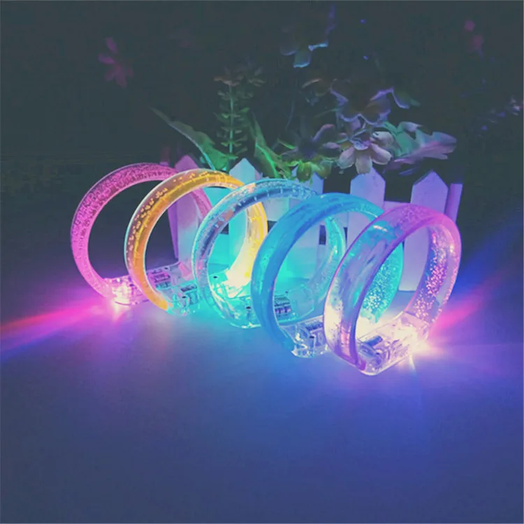 Светодиодный танцевальный браслет часы для мальчиков и девочек светящийся на