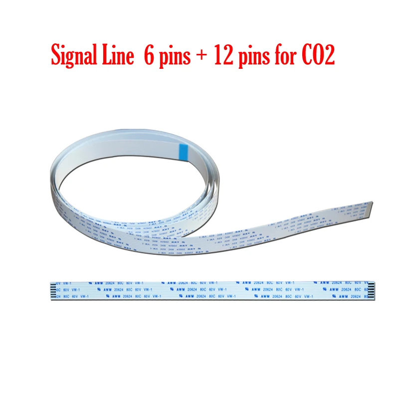 

DIY CO2 Laser X Y Table Light Control Signal Line Set 6 Pins + 12 Pins Each 1pcs for Plotter Light Control Switch Line