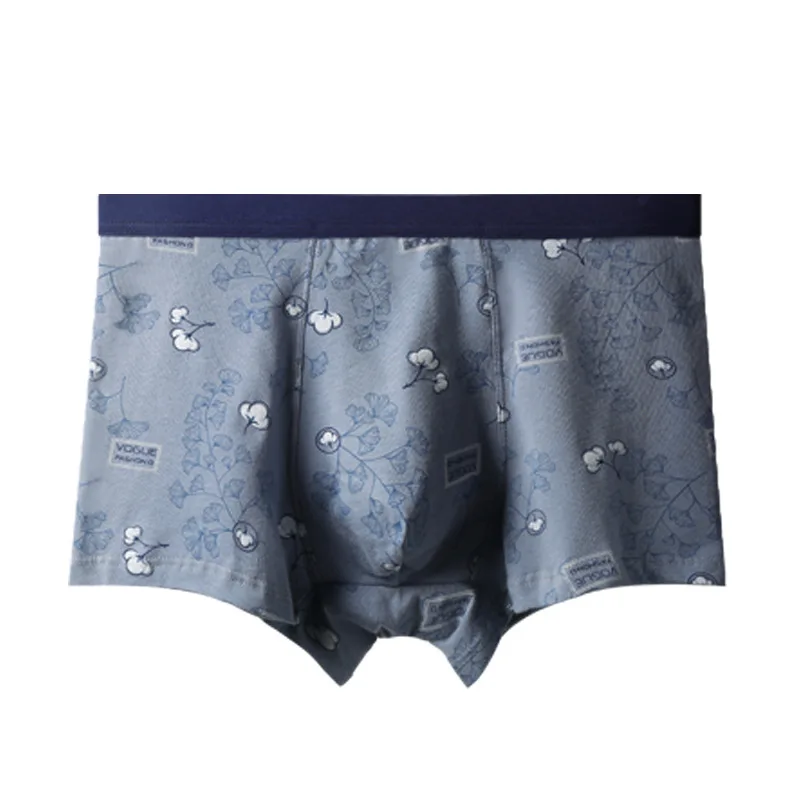 4pcs Boxer Shorts Underpants man Men's Panties Men Boxer Underwear Cotton For Male Couple Sexy Set Large Size Lot Soft