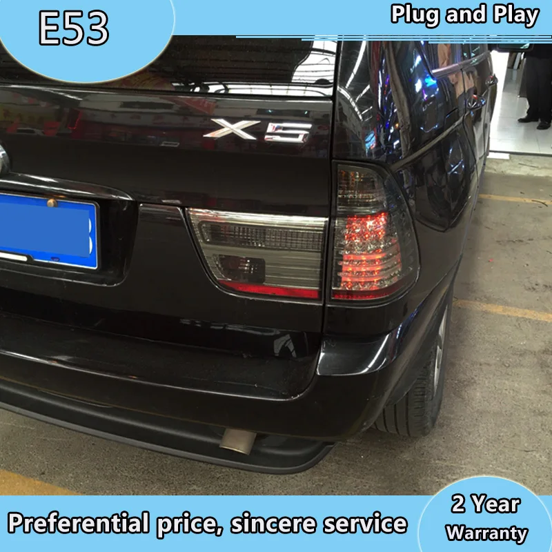 Car Styling for BMW X5 E53 Tail Lights 1998-2006 LED Light Lamp DRL Signal Brake Reverse auto Accessories | Автомобили и