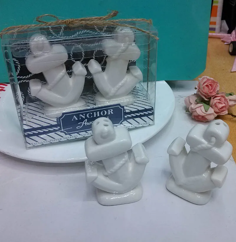 10 компл./Лот хороший фарфоровый пляжный тематический якорь ранние сувениры для