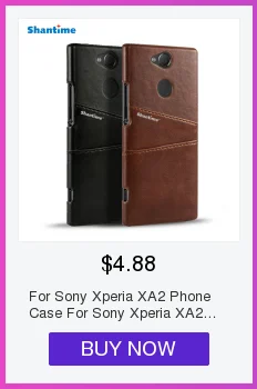 Для sony Xperia XA2 чехол для телефона для sony Xperia XA2 чехол Кожаный чехол-кошелек с отделением для карт Роскошный чехол