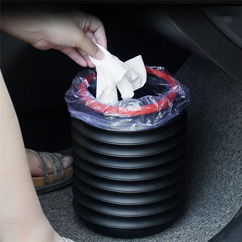 

Car Folding barrel Foldable Trash Can for Lexus CT DS LX LS IS ES RX GS GX-Series IS250 IS300 ES240 ES250 ES300 ES300H ES330