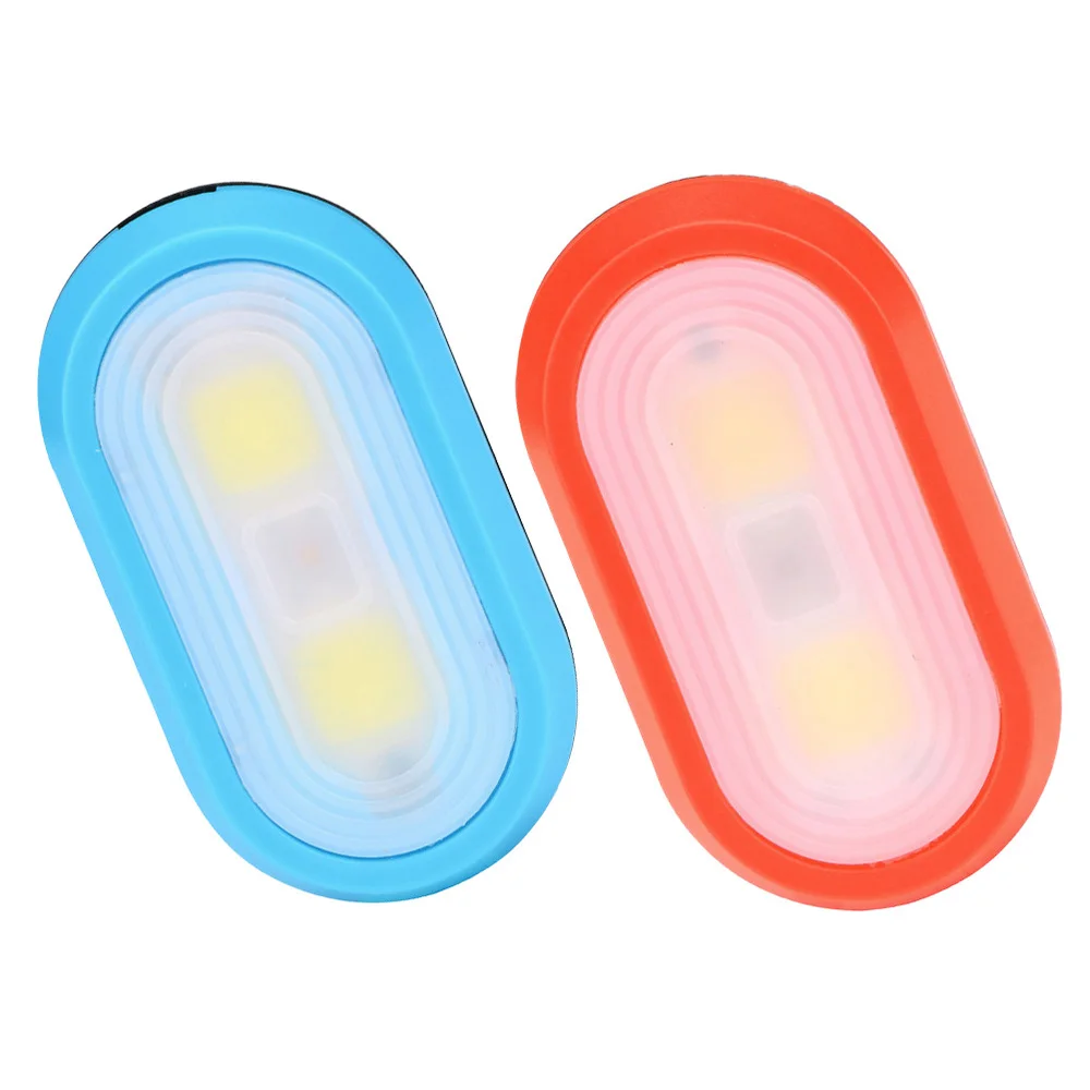 

2pcs Pocket Clip Light Night Running Light (Red, Blue, without Battery)