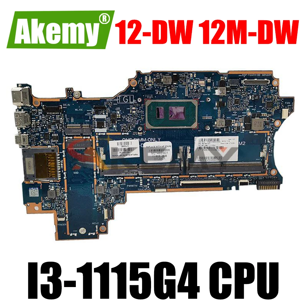 

Материнская плата для ноутбука HP 12M-DW 12M-DW 6050A3202801 с/I3-1115G 4 CPU