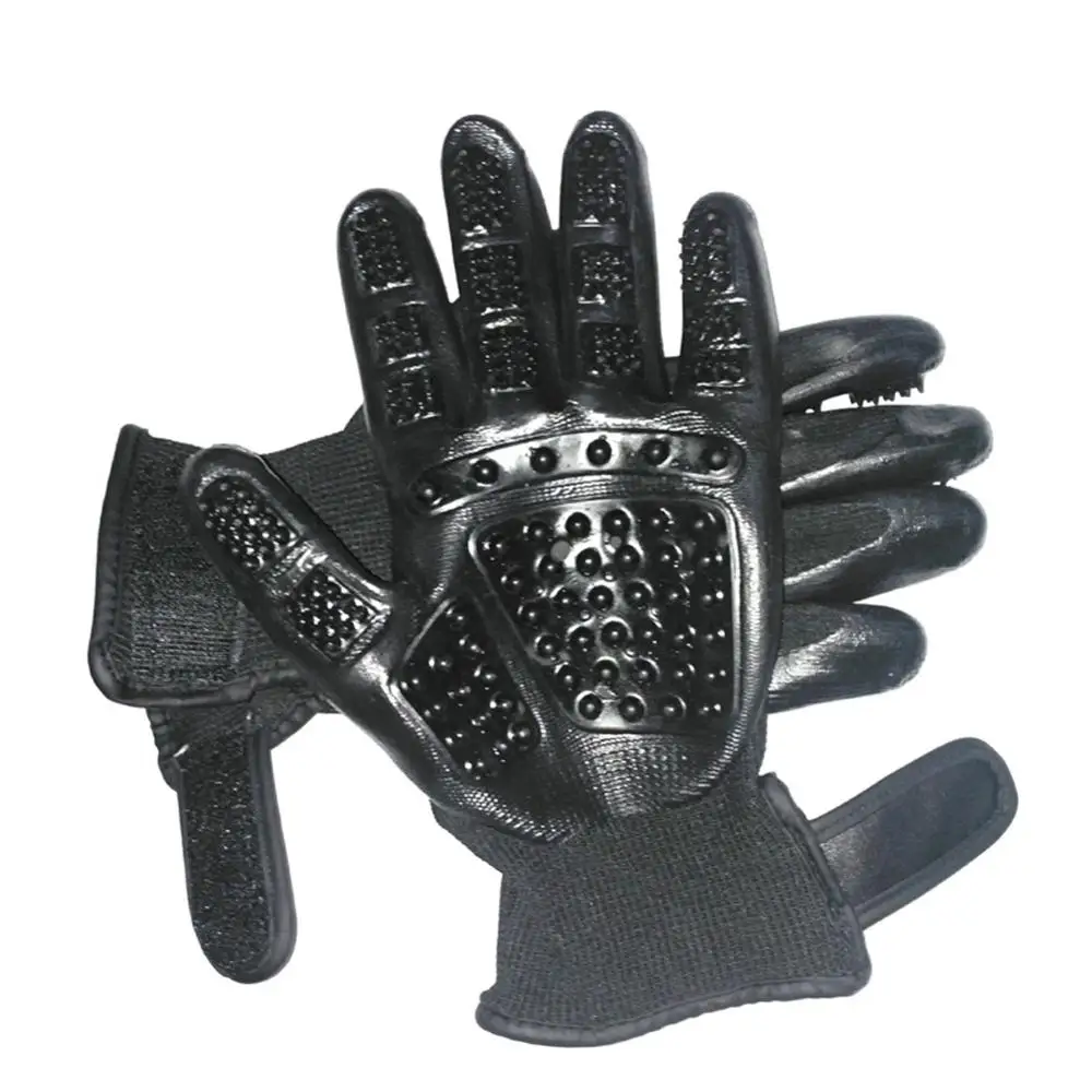 2 шт. перчатки для ухода за домашними животными силиконовый массажер домашних