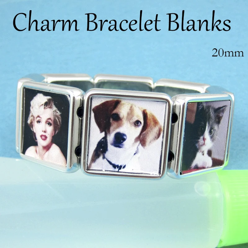 10 шт. растягивающийся Овальный держатель для браслета 25 мм | Украшения и