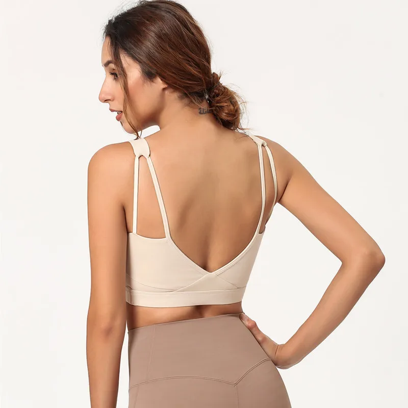 Новый стильный Противоударный Спортивный бюстгальтер русалка с эффектом