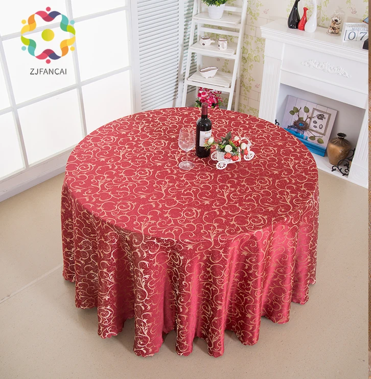 Скатерть для ресторана отеля банкета жаккардовая круглая скатерть может быть