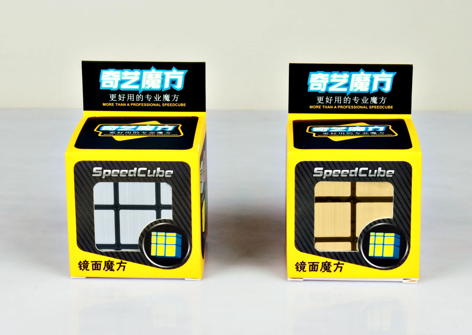 QIYI зеркальный куб 3x3x3, волшебный Скорость кубические серебряные золотистые наклейки профессиональный куб головоломка игрушки для детей зеркало блоки