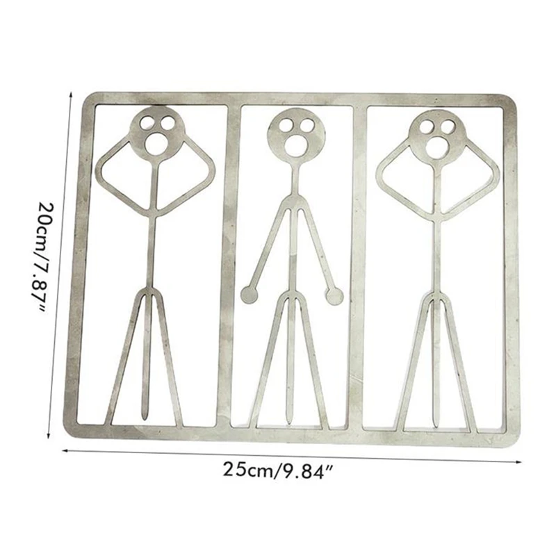 

Steel Hot Dog/Marshmallow Roaster Funny Metal Skewer Stick Barbecue Fork for Campfire Bonfire & Grill Barbecue BBQ Tools