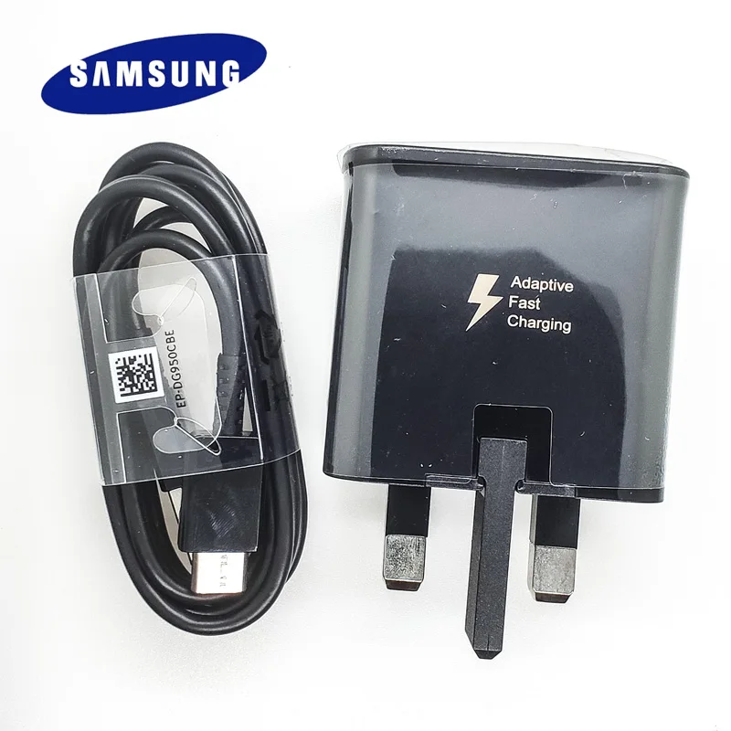Быстрое зарядное устройство SAMSUNG USB адаптер для быстрой зарядки кабель Type C 1 2 м