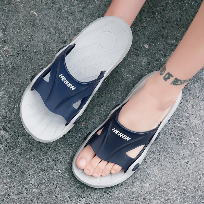 

Man Woman Bathroom Slippers For Unisex Massage Bad-slippers Insider Slides Soft Lightweight Flip-flops Men Women