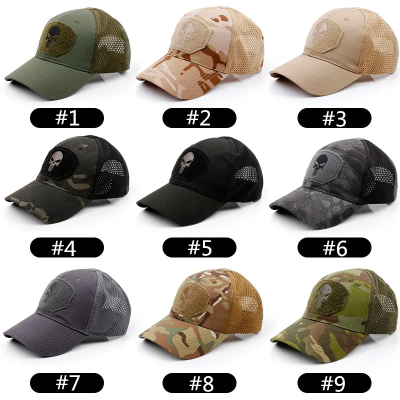 

Tactical army cap Outdoor Sport Military Cap Camouflage Hat Simplicity Army Camo Hunting Cap For Men Adult