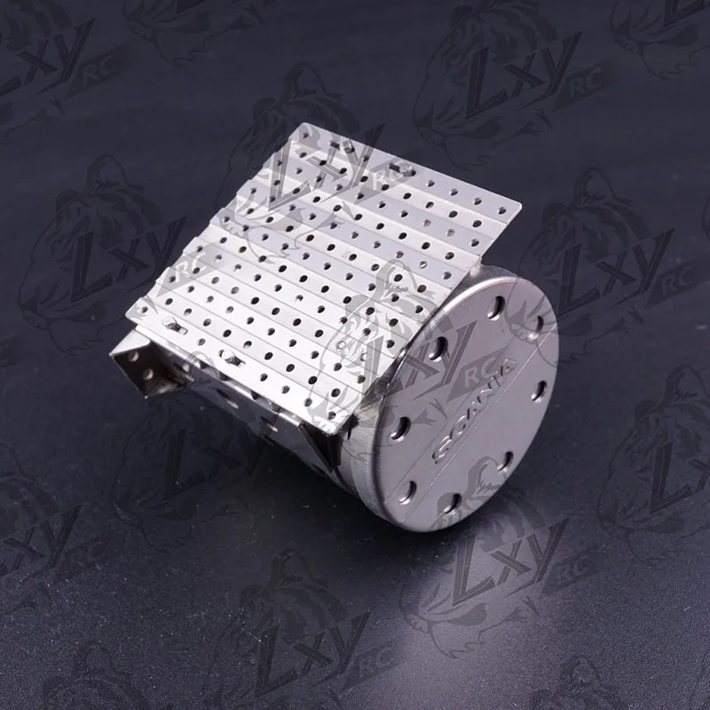 

Metal Exhaust Decoration for 1/14 Tamiya RC Truck Trailer Tipper Scania MAN Benz Actros Volvo Car Diy Parts