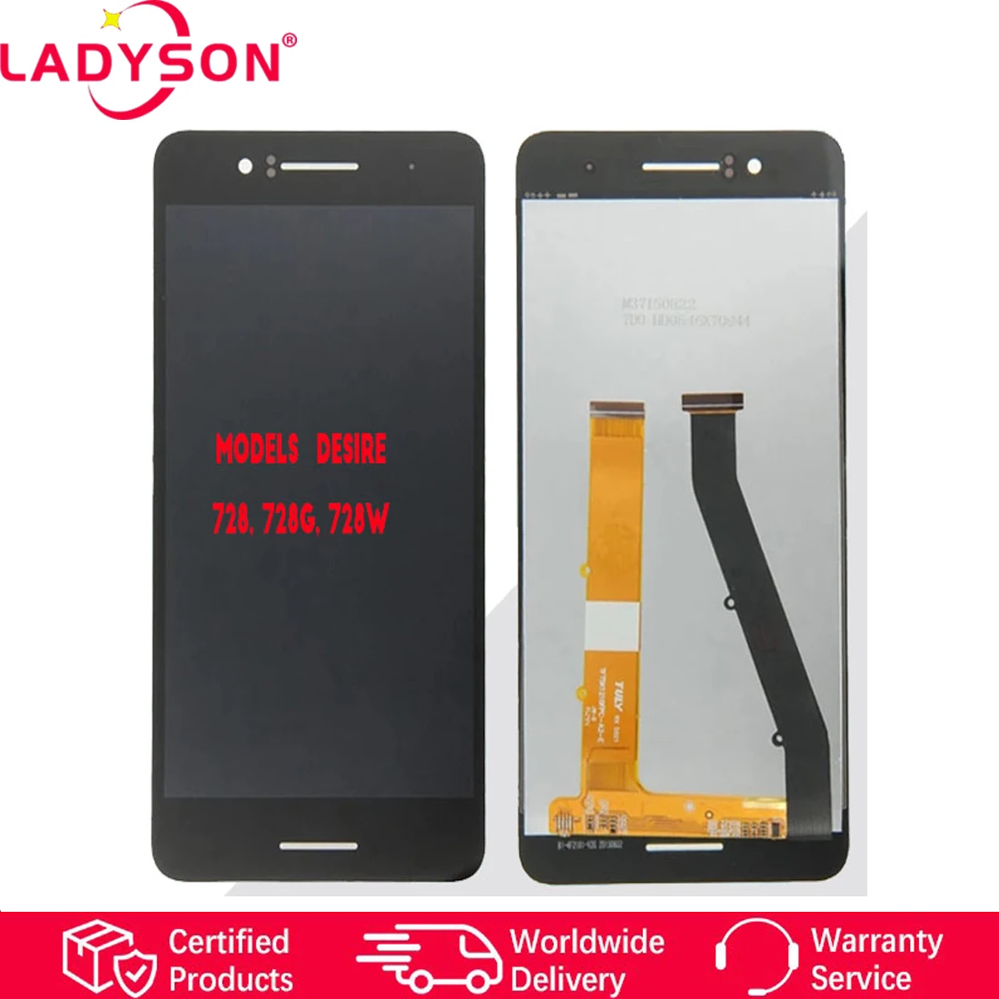 ЖК-экран в сборе для HTC Desire 728 dual sim сенсорное стекло 728G 728W D728x ЖК-дисплей