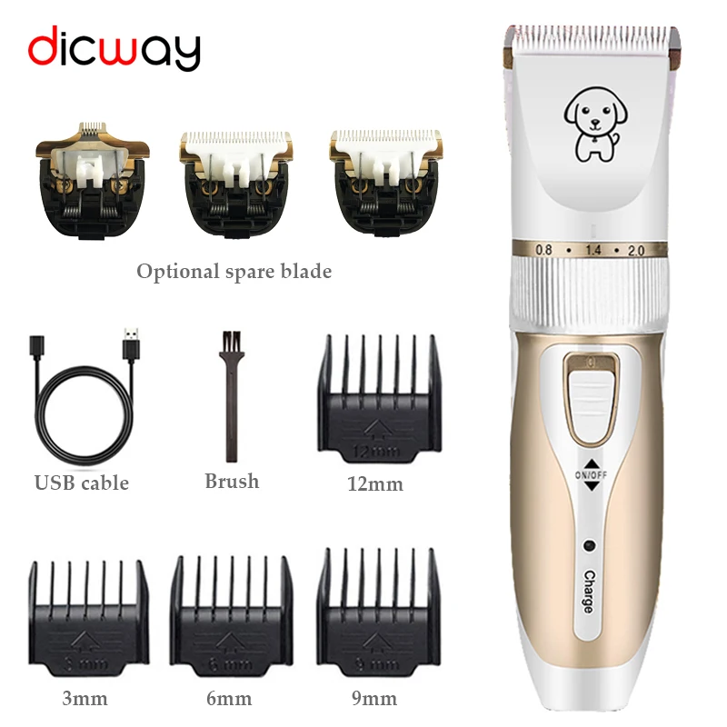 Электрическая машинка для стрижки домашних животных перезаряжаемый триммер