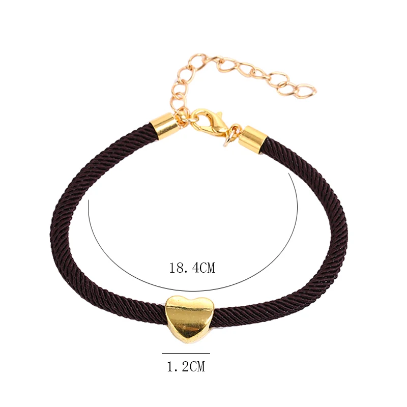 Новинка 2019 модные браслеты для женщин и девушек винтажная Толстая веревочная