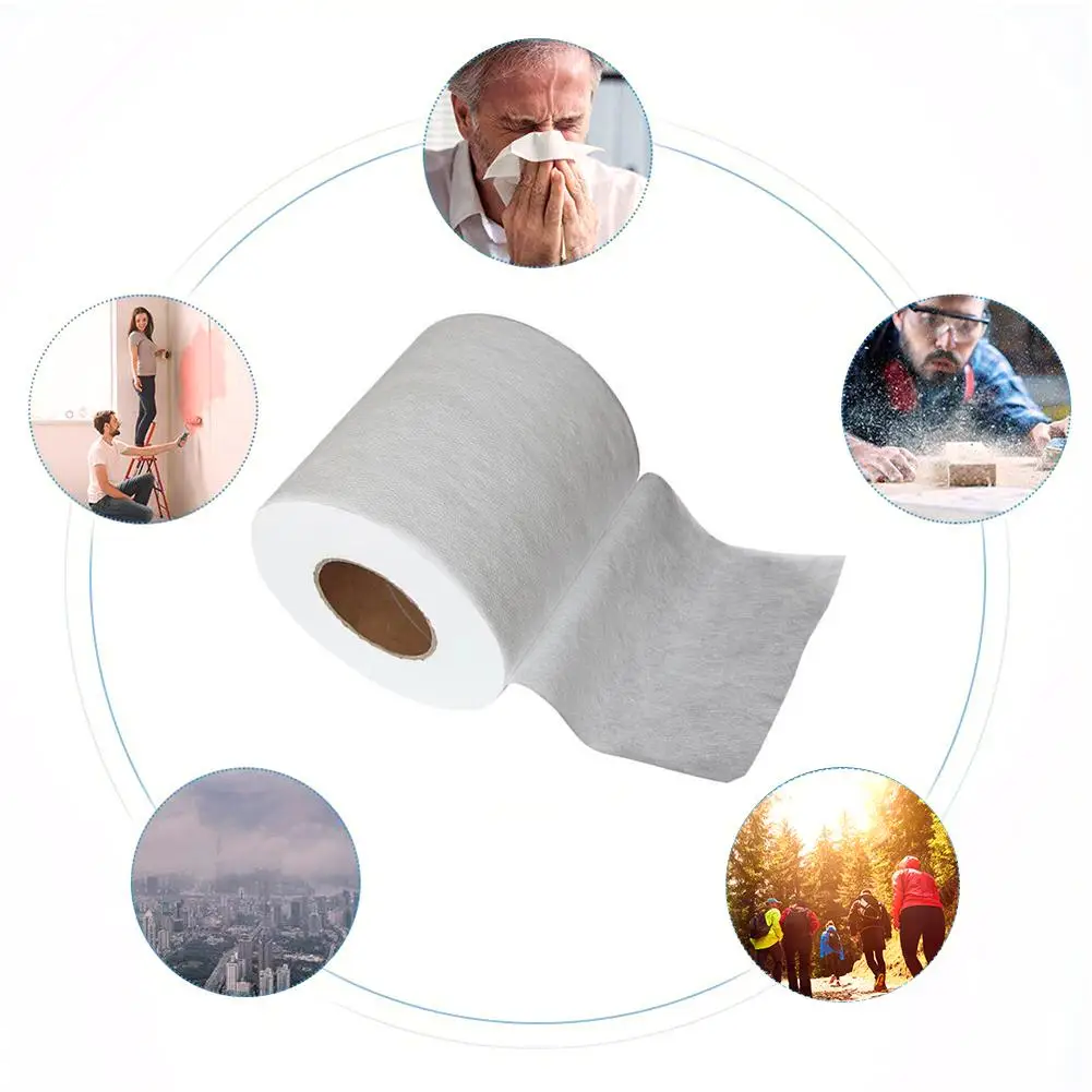 

Mask Cloth Original Material Nonwoven Filter Cloth Disposable Meltblown Cloth Mask Filter Fabric For Mask Filtering Layer