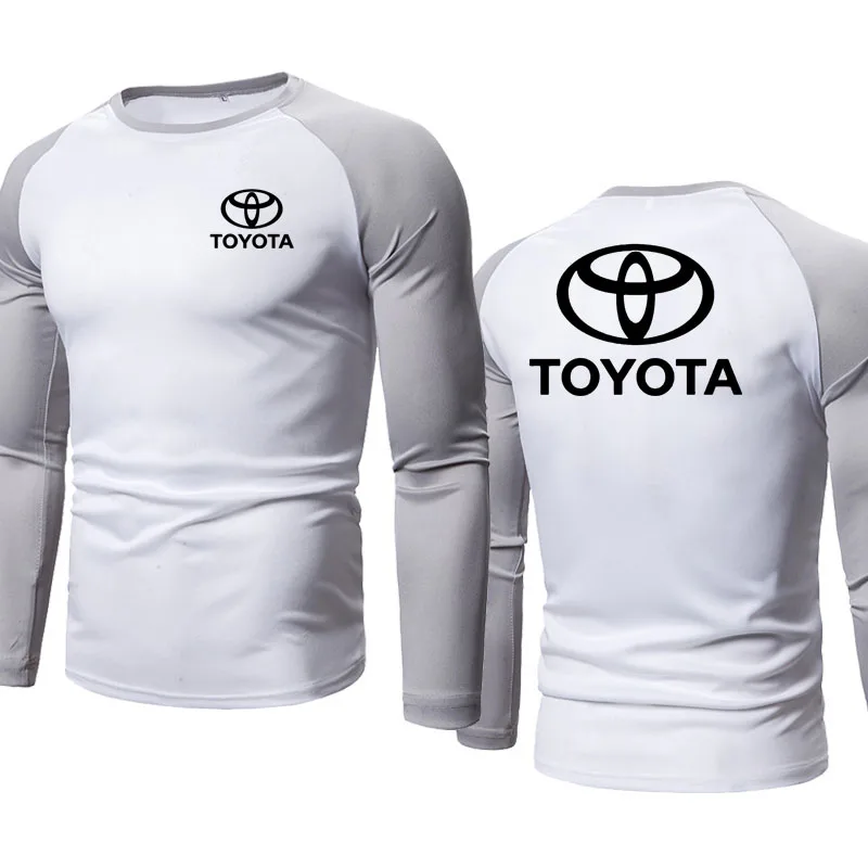 

2021High Quality Spring Autumn Men's Sweatshirt Toyota Car Logo Printing Men's pullover Casual Cotton Men's hoodie