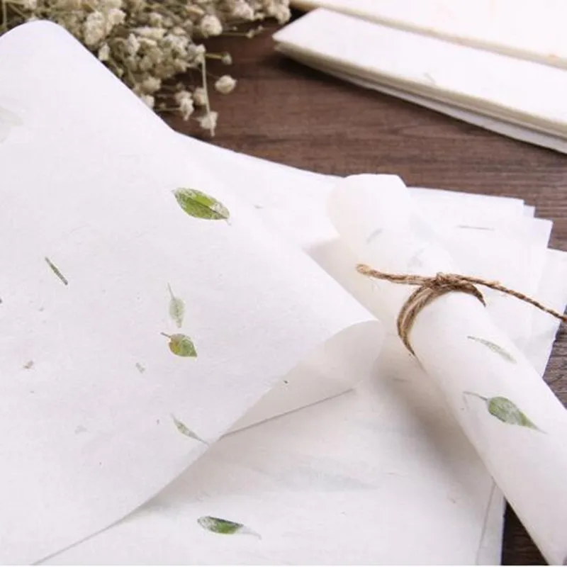 10 шт./лот Симпатичные Красивые иллюстрации растения бумага для письма конверты